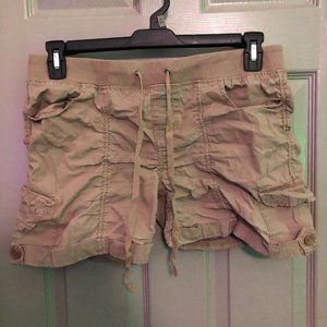 Tan Cargo Shorts